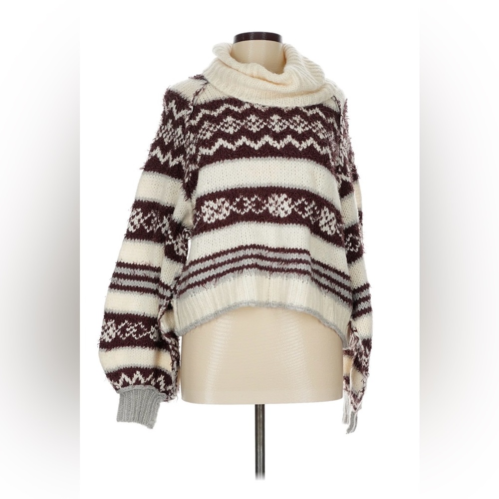 NWT Free People Cowl neck sweater - Picture 2 of 6